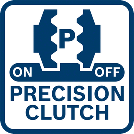 Stops overriding if set torque level is reached, reduces wear and tear of clutch and resulting noise. Function can be switched off