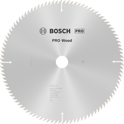PRO Wood Circular Saw Blade, 305 x 2.5 x 30 mm PRO Wood Circular Saw Blade, 305 x 2.5 x 30 mm